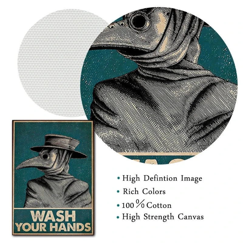 Tableau Chinois Lavage des Mains – Image 6