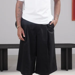 SERGE logo bermuda short