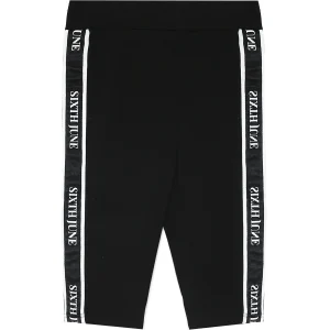 Cycliste bande imprimé noir