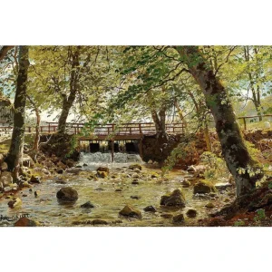 Tableau Chinois Paysage Naturel