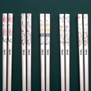 Baguettes Chinoises Longues Acier