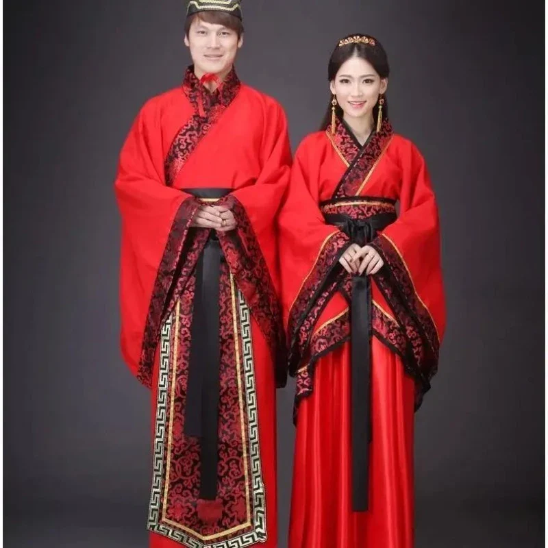 Tenue Chinoise Costume Hanfu Couple