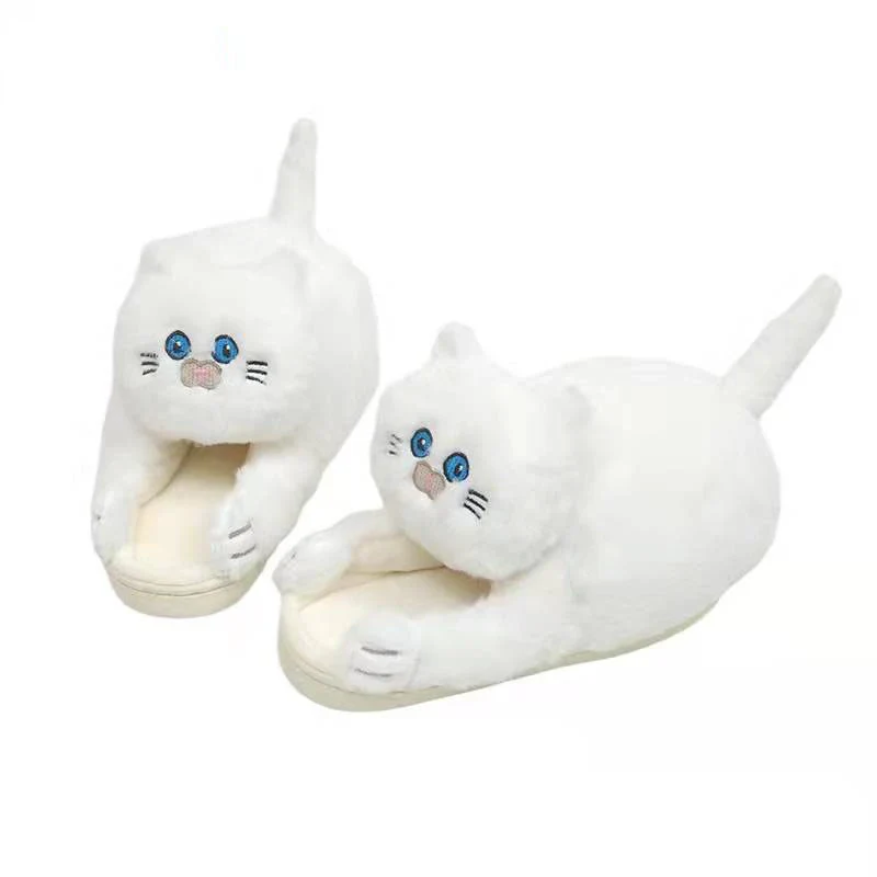 Chaussons Chinois Peluche Chat Câlin – Image 8