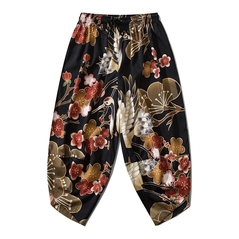 Pantalon Chinois Homme Kimono Noir – Image 8