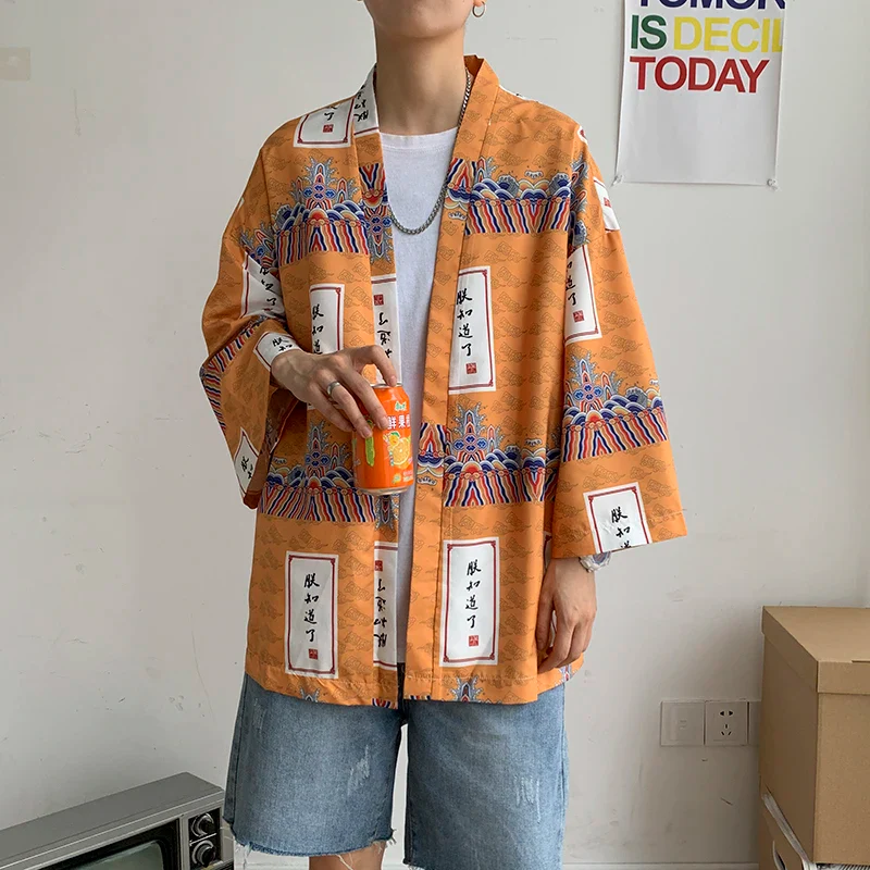 Chemises Chinoises Hommes Kimono Japonais – Image 7