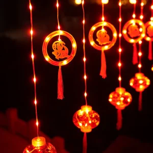 Lanterne Chinoise Lumière DEL
