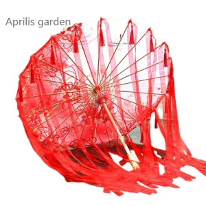 Ombrelle Chinoise Dentelle Danse