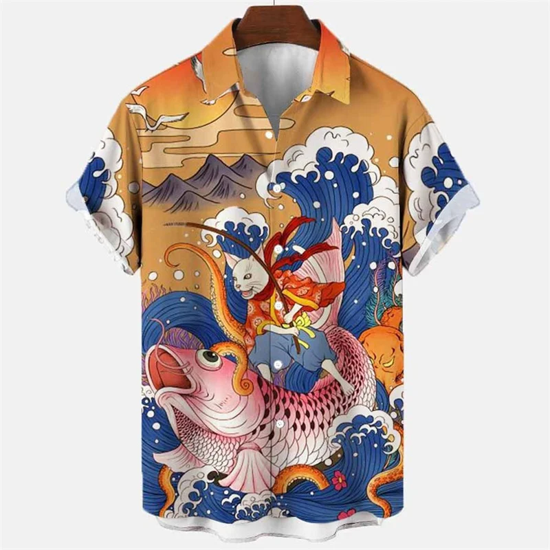 Habit Chinois Chemise Dragon 3D – Image 9