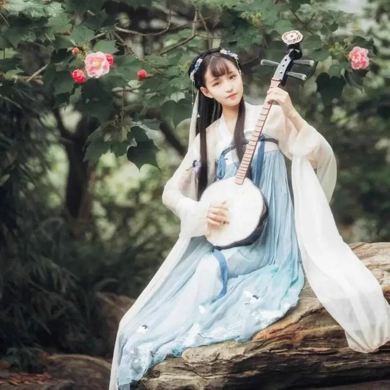 Hanfu Court Rouge et Blanc – Image 6