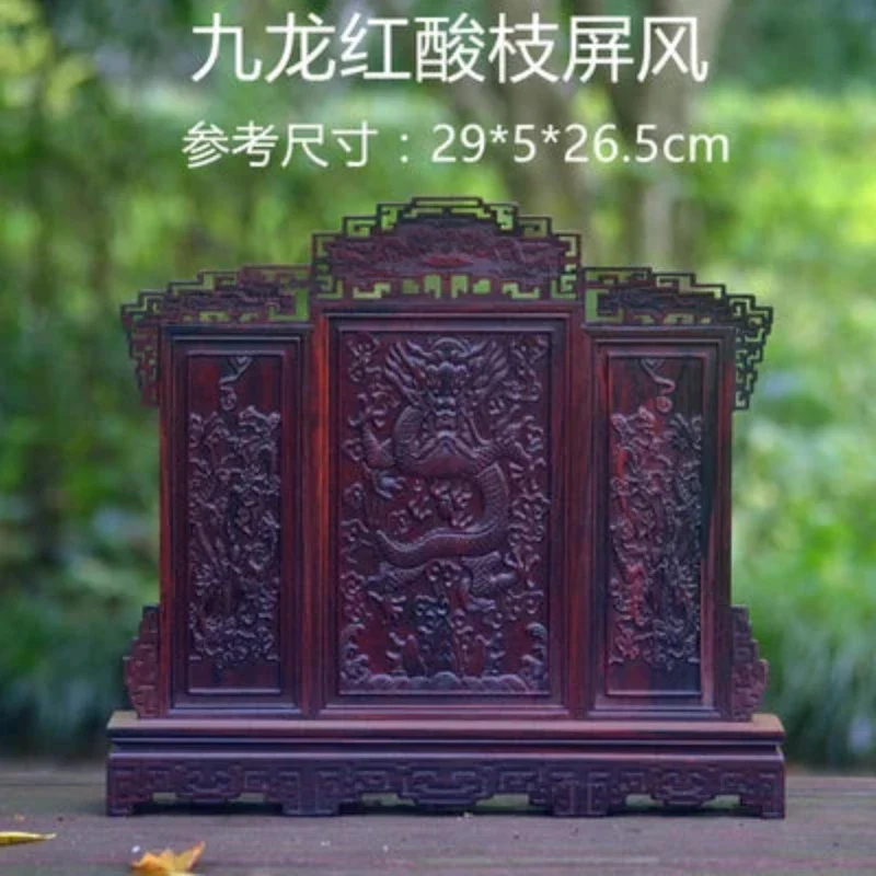 Paravent Chinois Rouge – Image 9