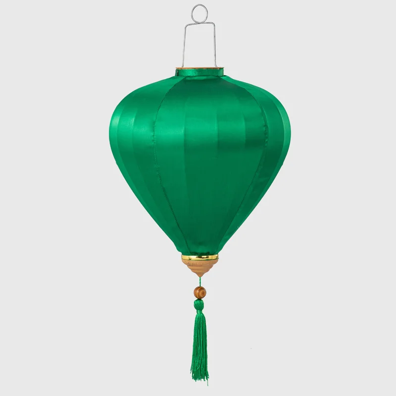 Lampion Chinois Soie Motif Floral – Image 5