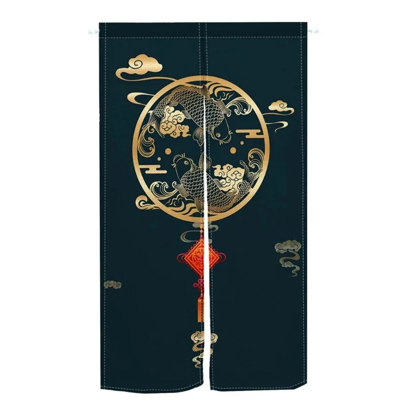 Rideau Chinois Koi Pour Porte – Image 6