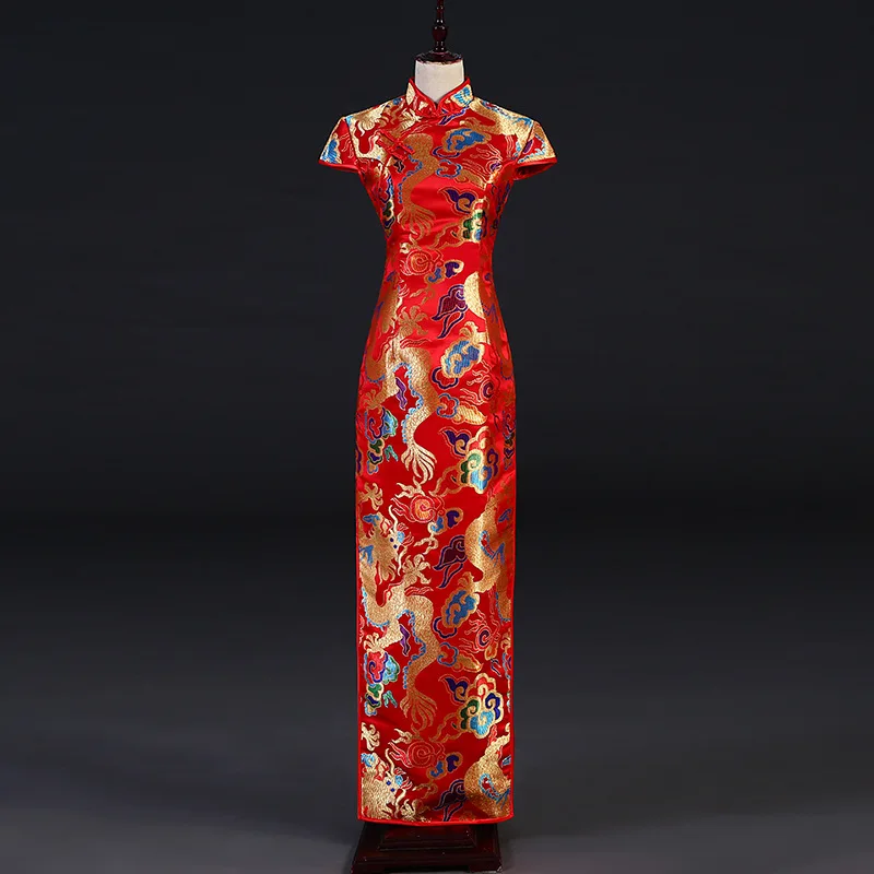 Cheongsam Robe Longue Qipao Soirée – Image 5