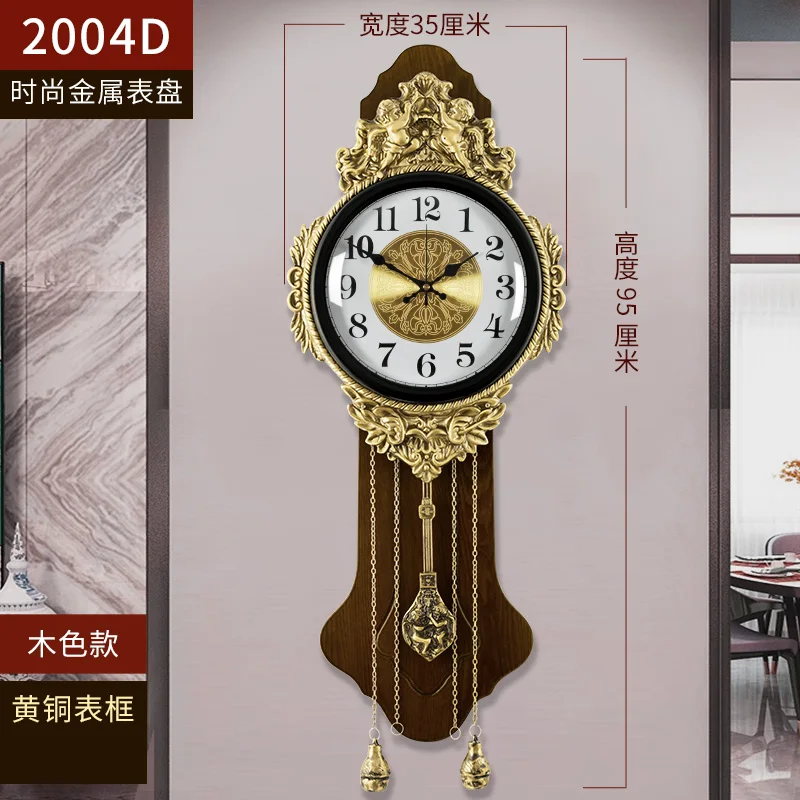 Horloge Chinoise Murale Style Europe – Image 4