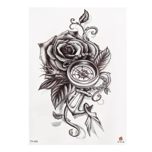 Tatouage Chinois Motif Floral