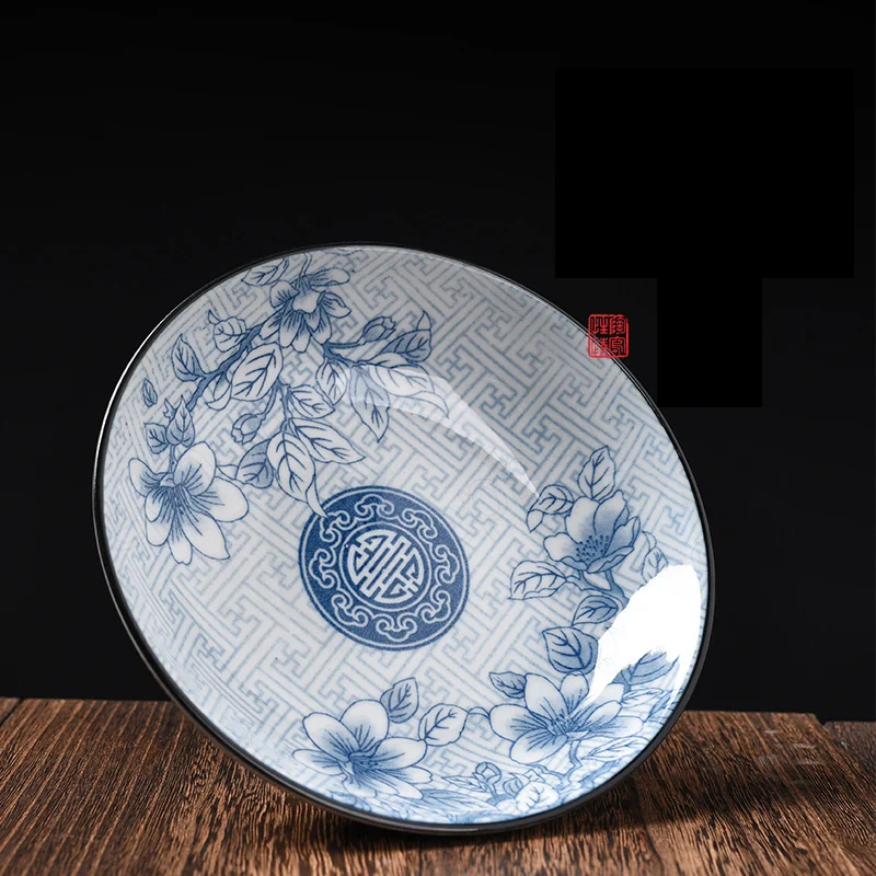 Assiettes Chinoises Moderne Pied Haut – Image 5