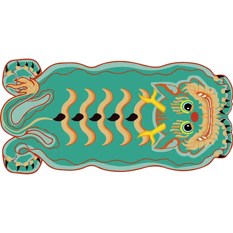 Tapis Chinois Dragon Mignon Doux – Image 9