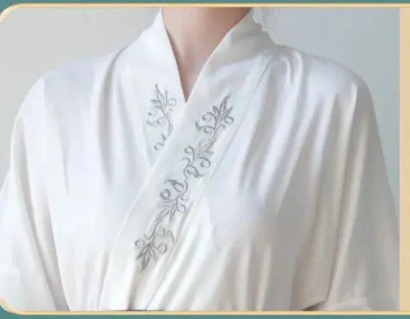 Hanfu Manches Cheval Jupe Plissée – Image 7