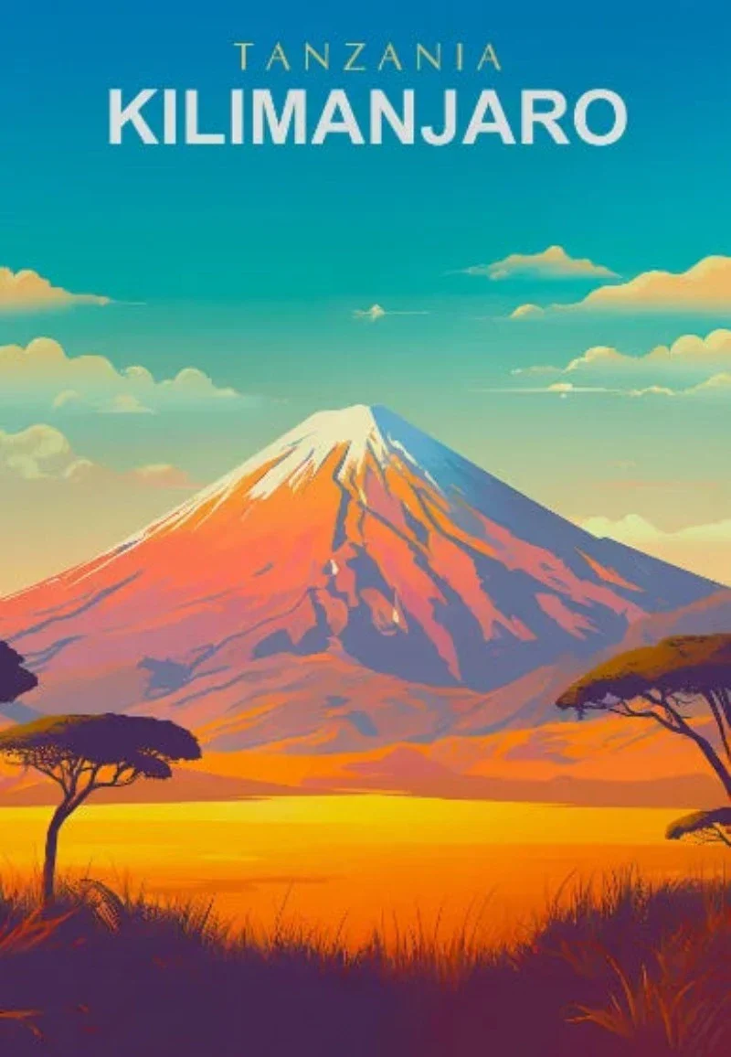 Tableau Chinois Affiche Voyage