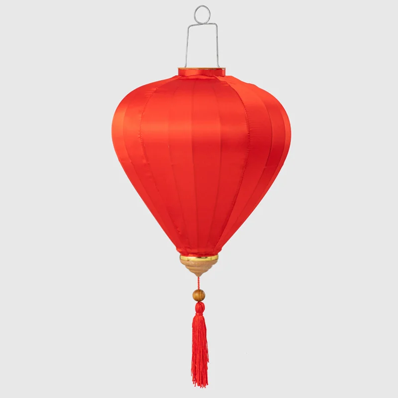 Lampion Chinois Soie Motif Floral – Image 4