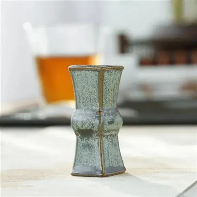 Vase Chinois Ancien Miniature – Image 7