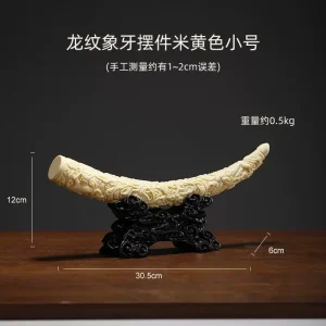 Vase Chinois En Ivoire