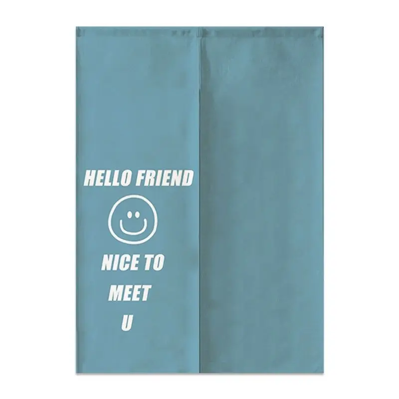 Rideau Chinois Jaune Visage Sourire – Image 8