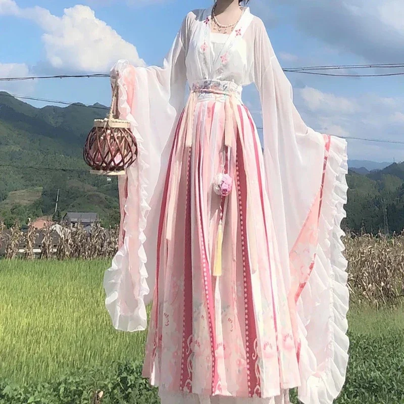 Hanfu Robe Princesse Dynastie Wei Jin – Image 7