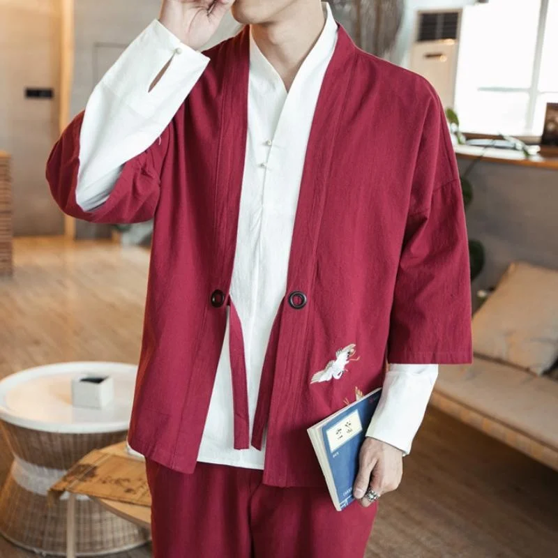 Tenue Chinoise Chemise Kimono – Image 5