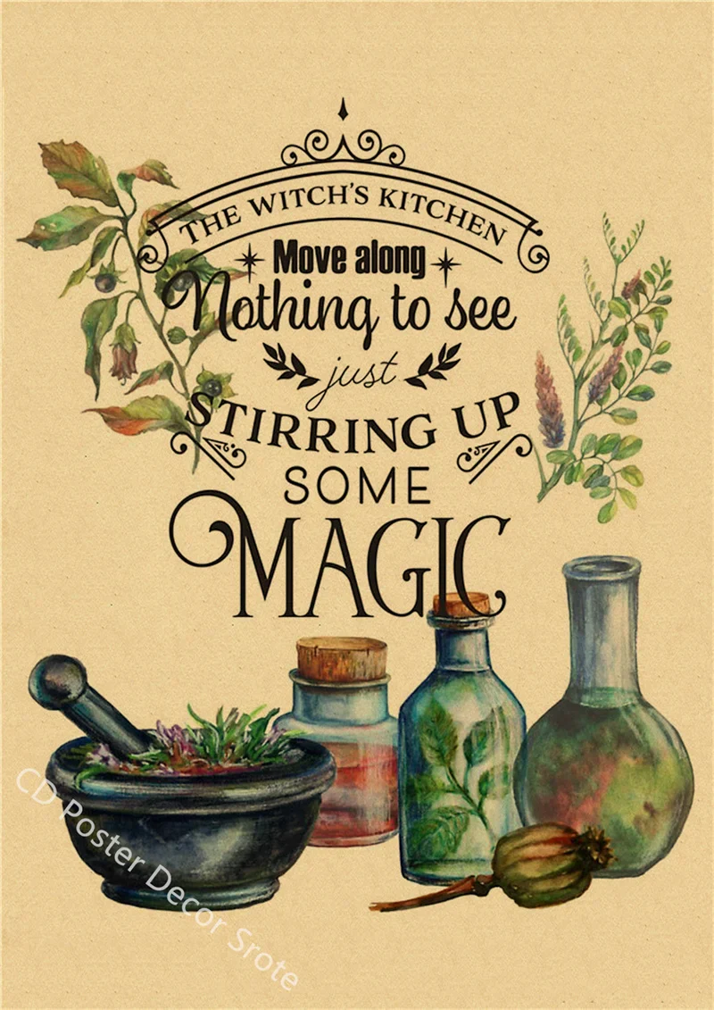 Tableau Chinois Affiche Sorcellerie – Image 9