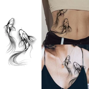 Tatouage Chinois Poisson