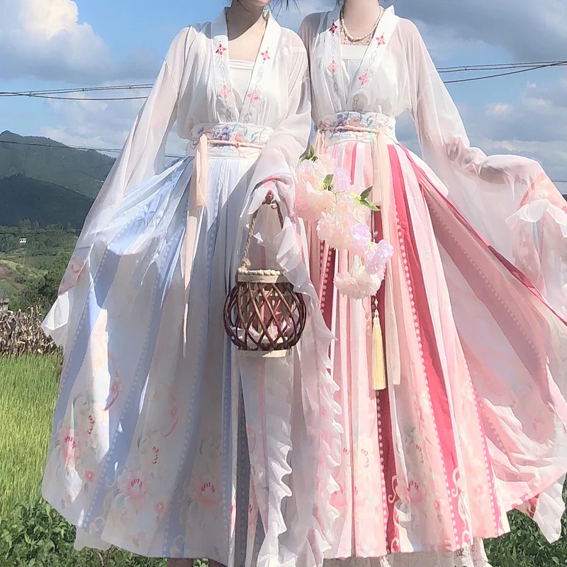 Hanfu Robe Princesse Dynastie Wei Jin