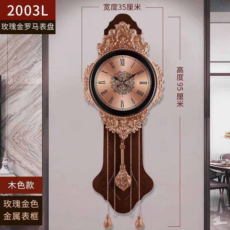 Horloge Chinoise Murale Style Europe – Image 7