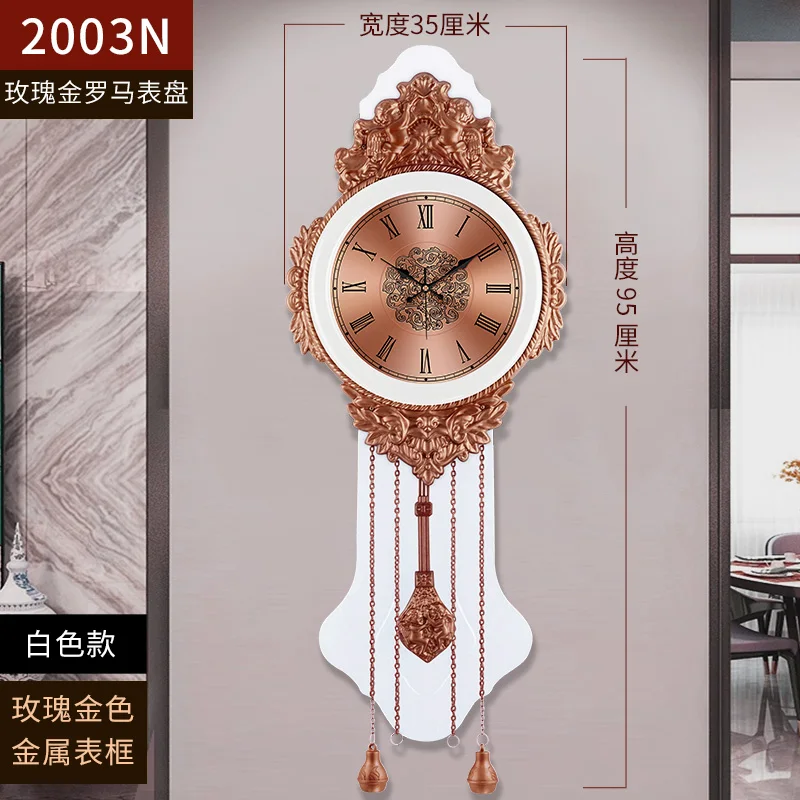 Horloge Chinoise Murale Style Europe – Image 5