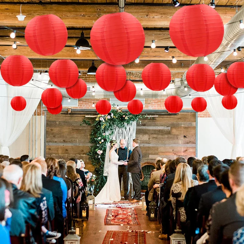 Lampions Chinois Décoration Papier – Image 4