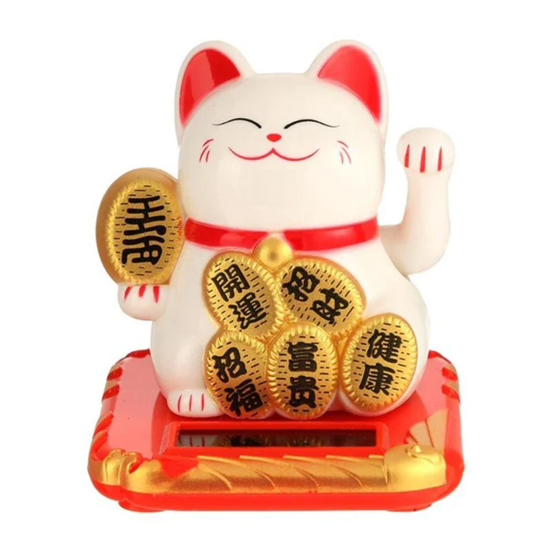 Porte Bonheur Chat Chinois Solaire – Image 4
