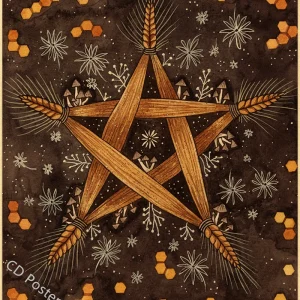 Tableau Chinois Affiche Sorcellerie