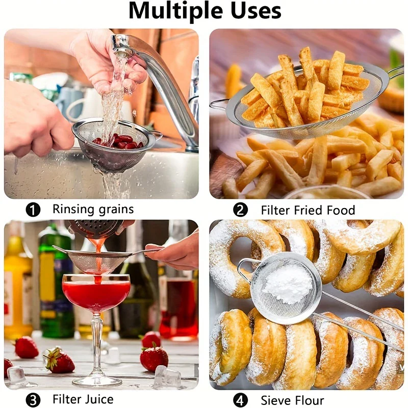 Passoire Chinois Acier Avec Poignée – Image 5