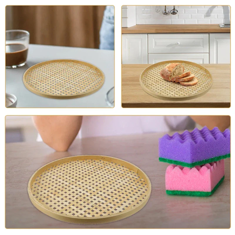 Tamis Chinois Bambou Tressé – Image 4