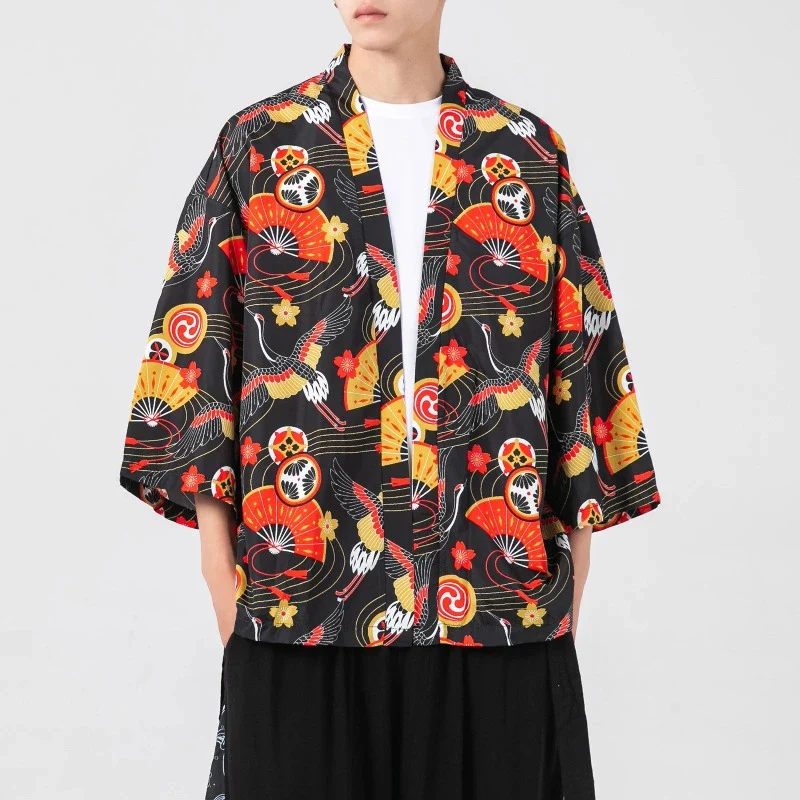 Chemises Chinoises Hommes Kimono Japonais – Image 3