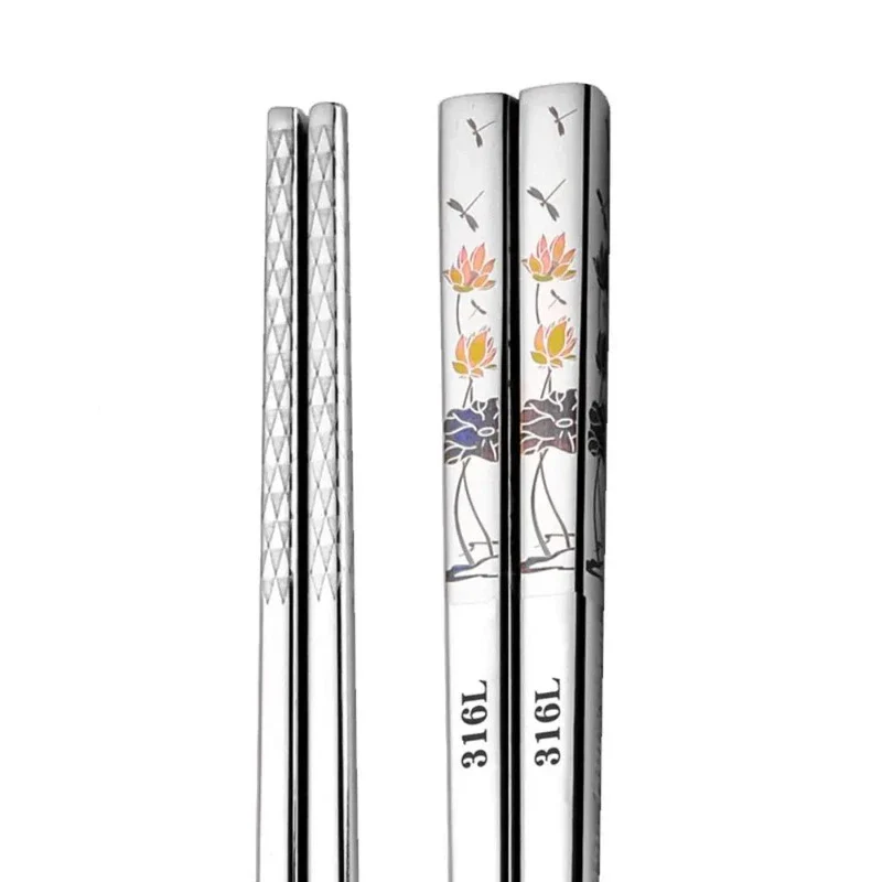 Baguettes Chinoises Longues Acier – Image 8