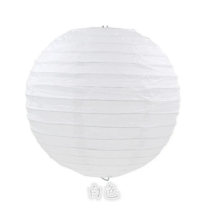 Lampions Chinois Boule Ronde Papier – Image 8