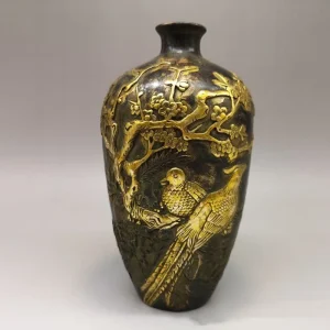 Vase Chinois Ancien Bronze