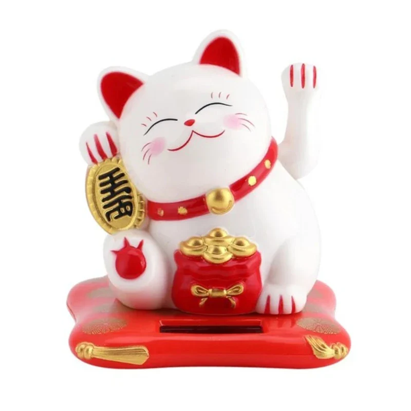 Porte Bonheur Chat Chinois Solaire – Image 3