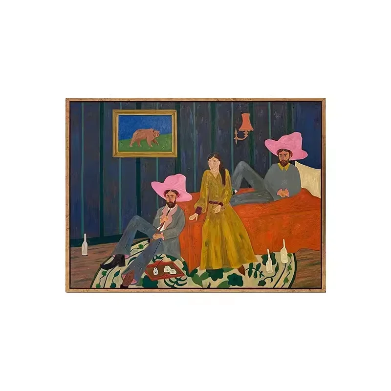 Tapis Chinois Vintage Art Décoratif – Image 8