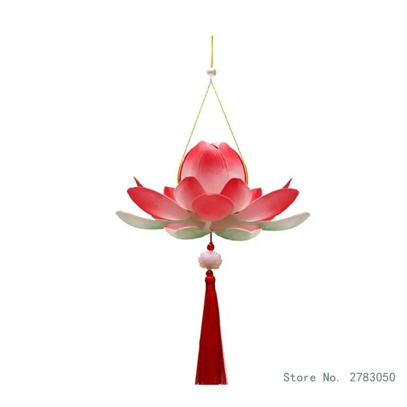 Lanterne Chinoise Lotus Fleuri – Image 4