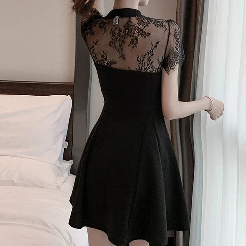 Cheongsam Robe d'Été Dentelle Tulle – Image 7