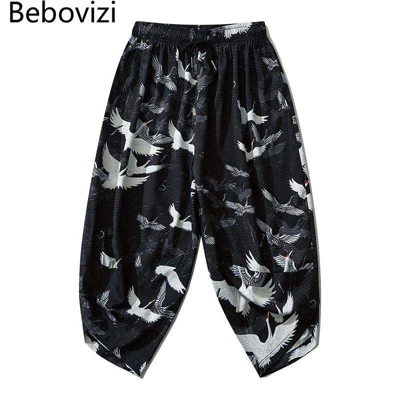 Pantalon Chinois Homme Kimono Noir – Image 7