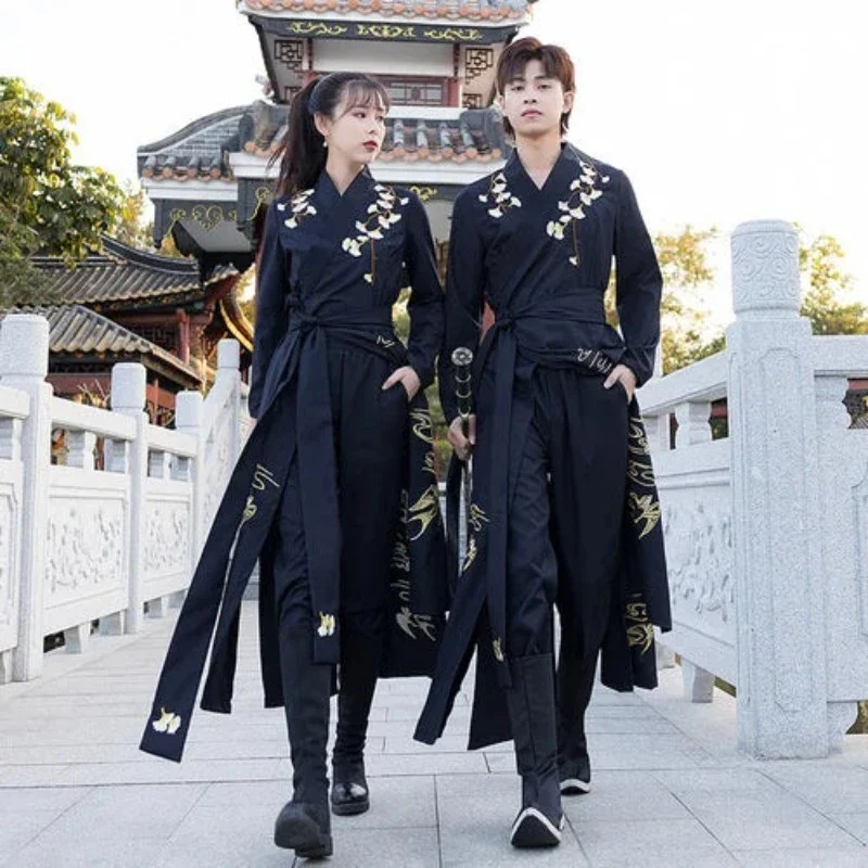 Kimono Chinois Samouraï Robe Tang – Image 4