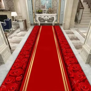 Tapis Chinois Rouge